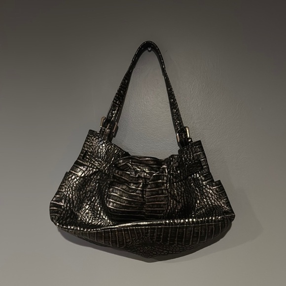 Randolph Duke Black‎ Shoulder Bag  Exotic 100% genuine Leather - Picture 6 of 9